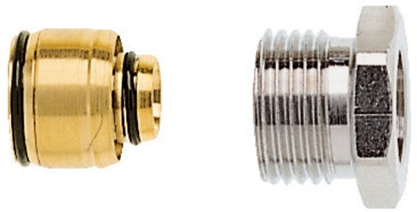 Heimeier klemkoppeling 1/2" M Pex-Alu 16 x 2 mm per stuk
