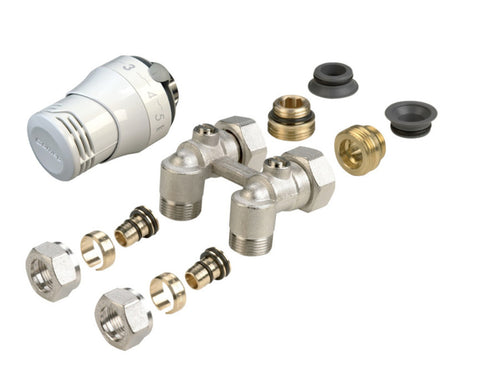 Comap aansluitset 1/2" F-3/4" euroconus muuraansluiting Henrad Premium Line ECO