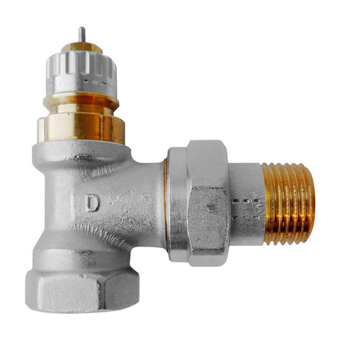 Danfoss RA-N radiatorkraan haaks 1/2 kraanhuizen conisch staartstuk