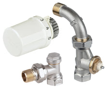 Honeywell Home set de radiateurs 4 points de raccordement droit + coudé 1/2"