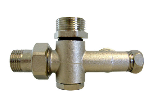 Honeywell Home 4-weg verdeler tweepijpsystemen muur 3/4" euroconus