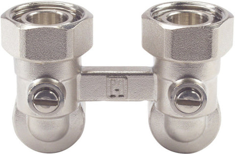 Honeywell Home H-blok tweepijpsinstallaties muur paneelradiatoren 1/2"F of 3/4"