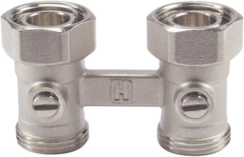 Honeywell Home H-blok tweepijpsinstallaties vloer paneelradiatoren 1/2"F of 3/4"