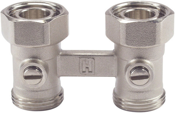 Honeywell Home bloc-H installations bitube sol radiateur panneau 1/2"F & 3/4