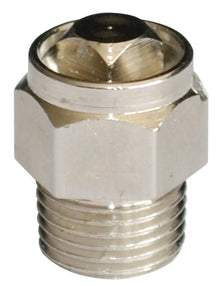 Purgeur orientable 1/8" chromé