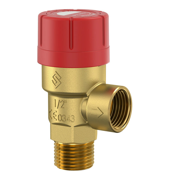 Flamco Prescor soupape de sécurité 1/2" M