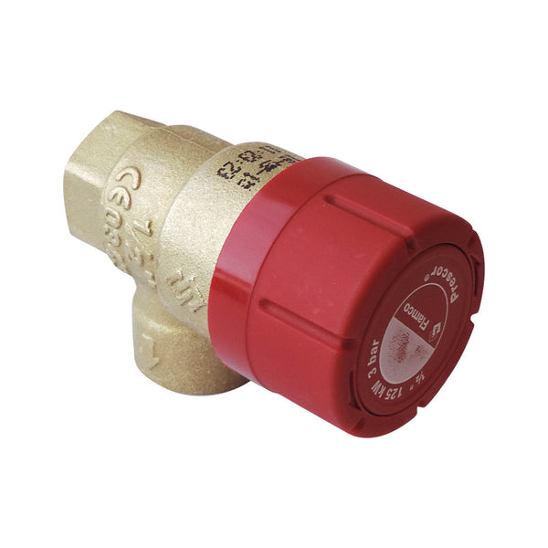 Flamco Prescor soupape de sécurité 3/4" F