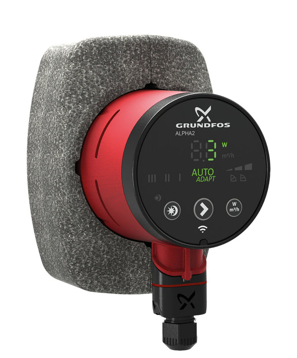 Grundfos ALPHA2 25-60 circulatiepomp 180 mm