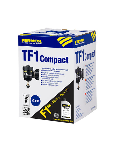 Fernox pack TF1 Compact cv-installatiefilter 22mm
