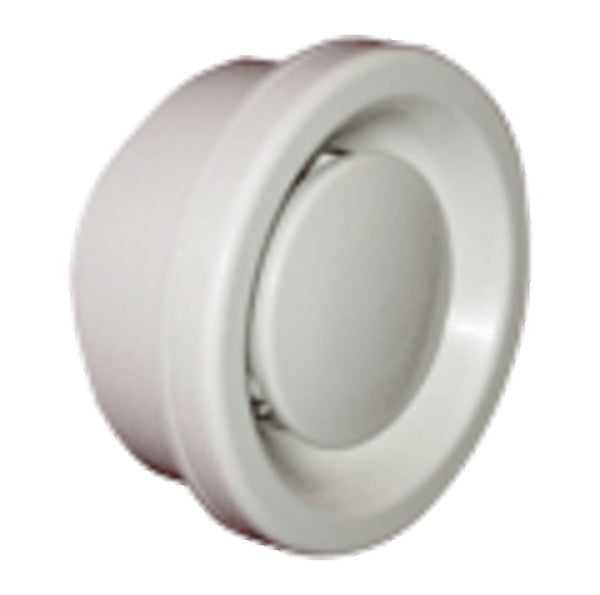 Nicoll GSMF zuigrooster mechanische controle ventilatie wit kunststof 15-30 m³/h
