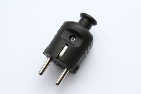 STEKKER 2P+T 16A ZWART