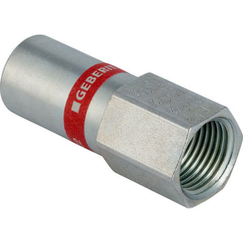 Geberit Mapress C-staal overgangsstuk insteekbuis F 22-1/2"F
