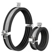 Flamco BSA M 8/M10 X 108-116 beugel geluiddempende EPDM rubberinlage verzinkt