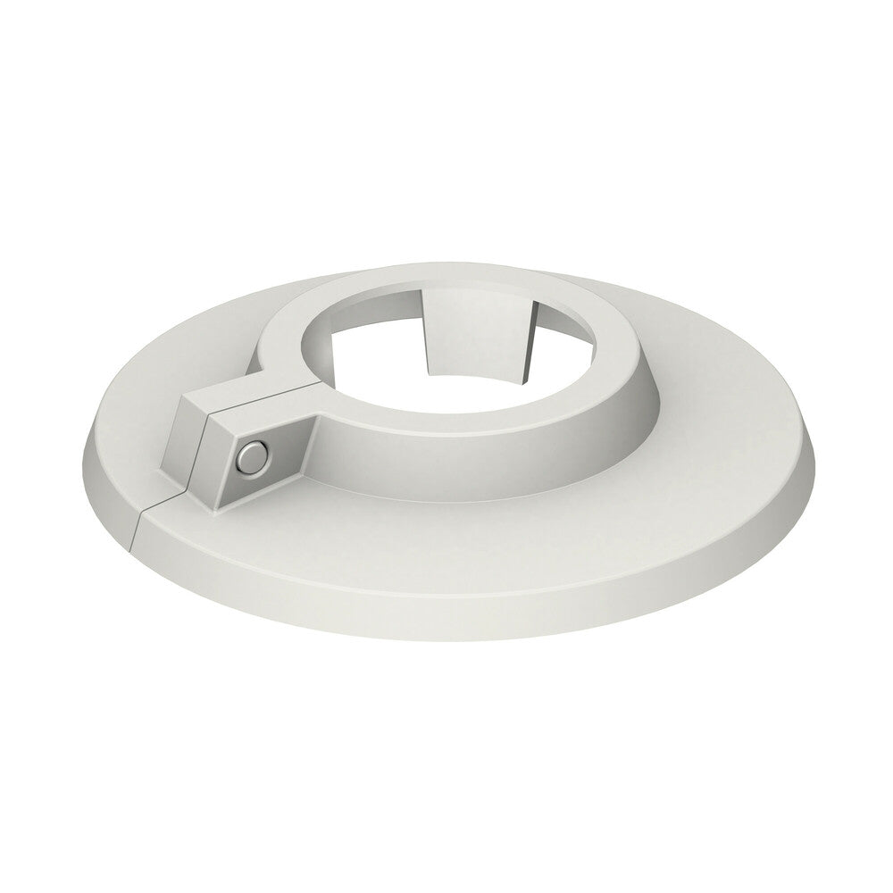 Flamco RK klemrozet enkel kunststof lichtgrijs D18 mm 3/8"
