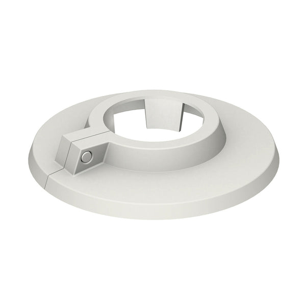 Flamco RK klemrozet enkel kunststof lichtgrijs D18 mm 3/8"