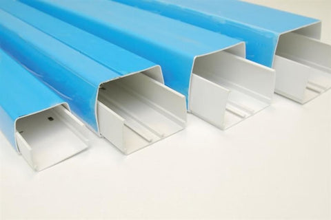 Optimal-Duct OD-110 110x75mm RAL9003 L2m