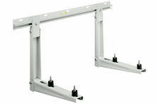 Gelakte muurconsole met traverse 550x375x1000mm draagkracht 70+70kg