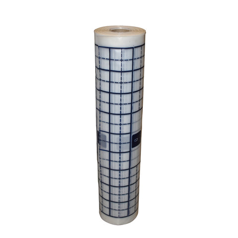 Van Marcke floor heating PE-folie met raster 5x5 cm_75x2m
