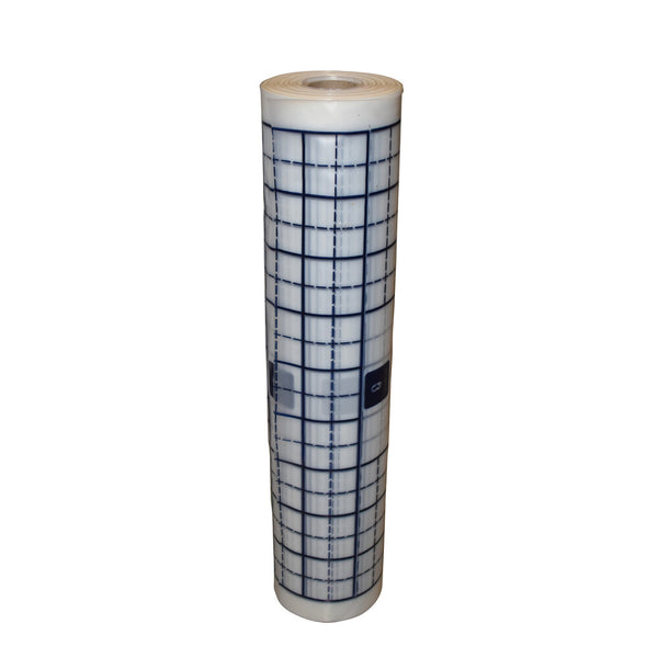Van Marcke floor heating PE-folie met raster 5x5 cm_75x2m