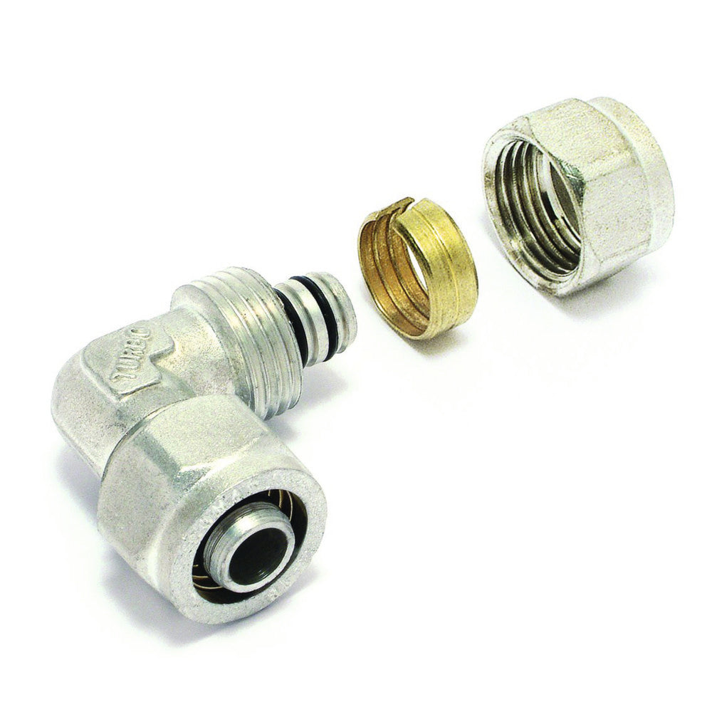 Comap Turboskin kniekoppeling 90° Multiskin meerlagenbuis knel 20 x 2 20 x 2