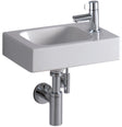 Geberit iCon XS handwasbak 38x28 cm kraangat rechts