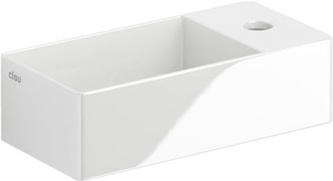 Clou New Flush 3 handwasbak kraangat rechts wit