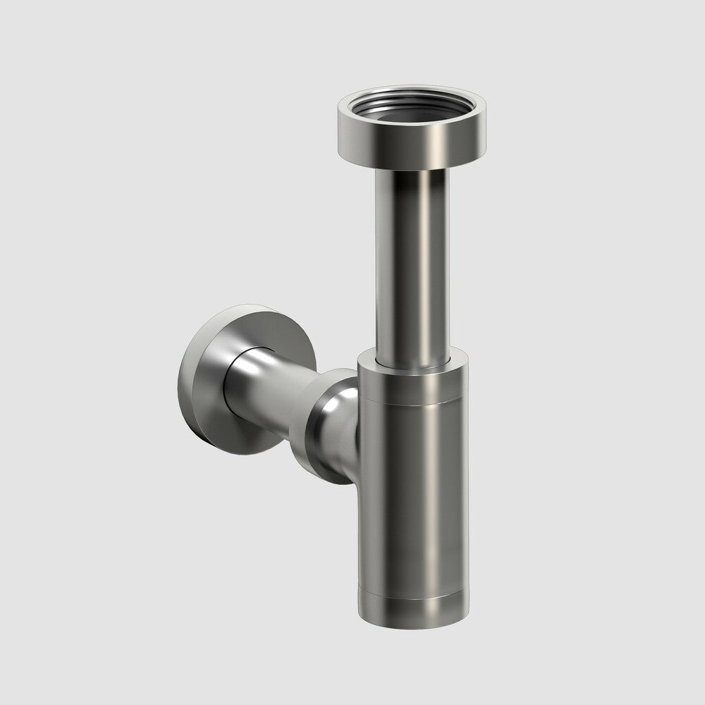 Clou MiniSuk design sifon 5/4" D38 geborsteld inox