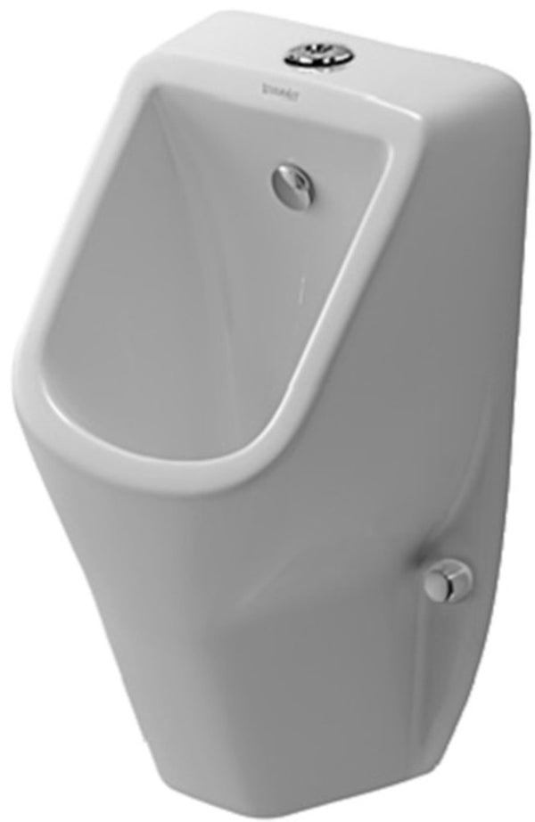 Duravit D-Code urinoir alimentation visible sans rebord 305x290mm blanc