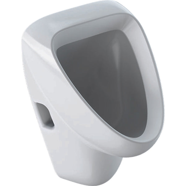 Geberit Aller hangurinoir zonder sifon verdekte toevoer achter B34,5cm wit