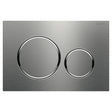 Geberit Sigma20 bedieningsplaat voor inbouwreservoir geborsteld