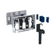 Geberit tiroir bâton nettoyage réservoir WC encastrer Sigma 12cm chromé brillant