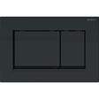 Geberit Sigma30 bedieningsplaat zwart mat
