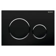 Geberit Sigma20 plaque de commande noir mat