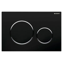 Geberit Sigma20 plaque de commande noir mat