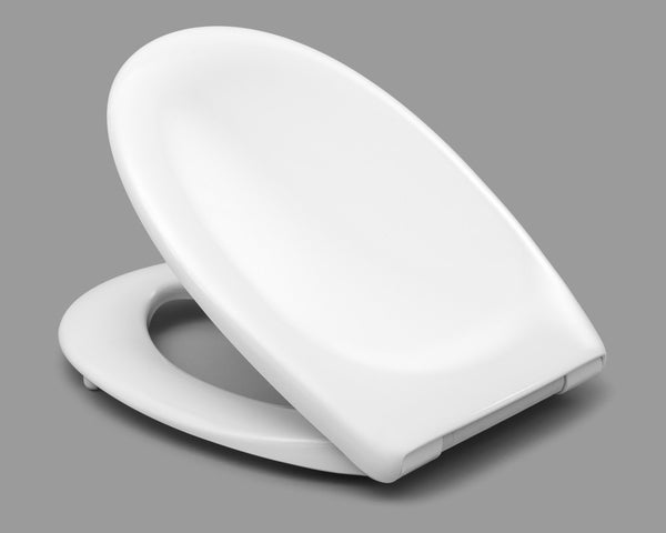 Haro Ecco Care toiletzitting softclose wit doorlopende stang