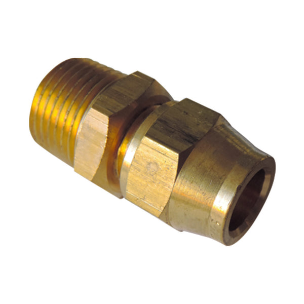 Van Marcke raccord droite biconique G laiton 4/4"M x 22 mm
