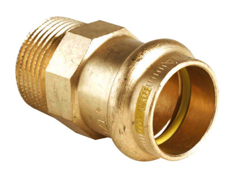 Conex Bänninger persfitting B profiel koper gas overgangsmof FM 28x4/4