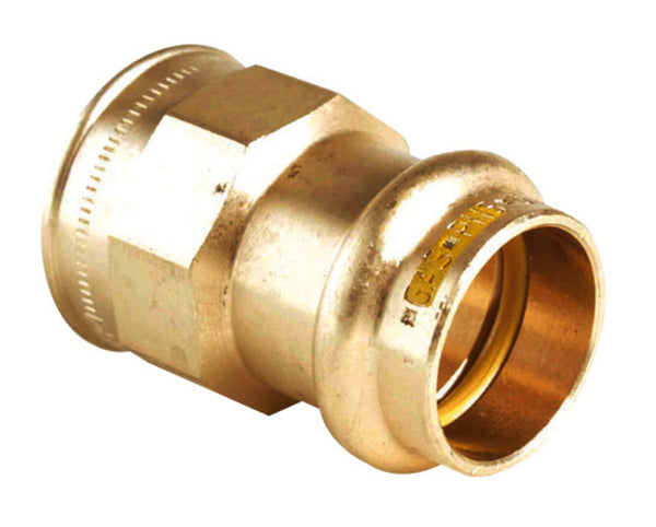 Conex Bänninger persfitting B profiel koper gas overgangsmof FF 22x4/4