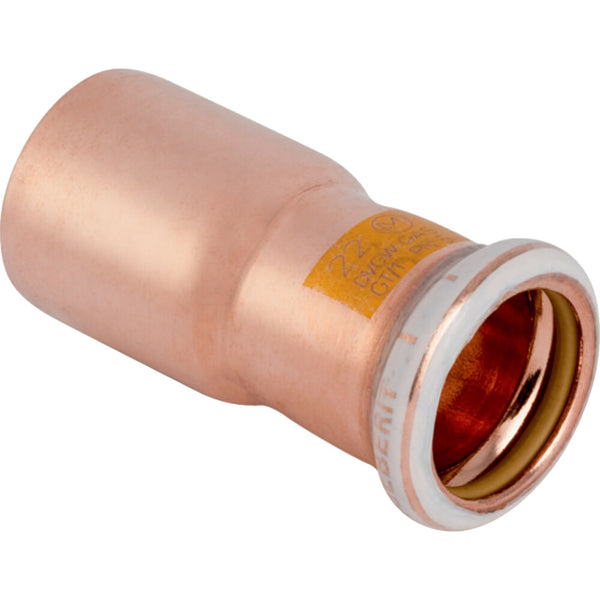 Geberit Mapress persfitting koper gas reductie insteekbuis 22-18