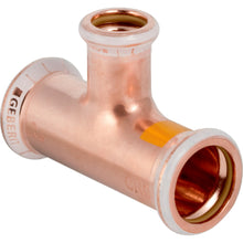 Geberit Mapress persfitting koper gas T-stuk verloop 22-18-22