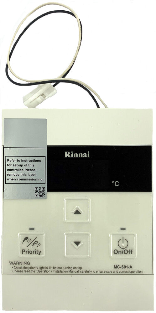 Rinnai afstandsbediening voor Infinity en Envirosmart (maximaal 4 per toestel)