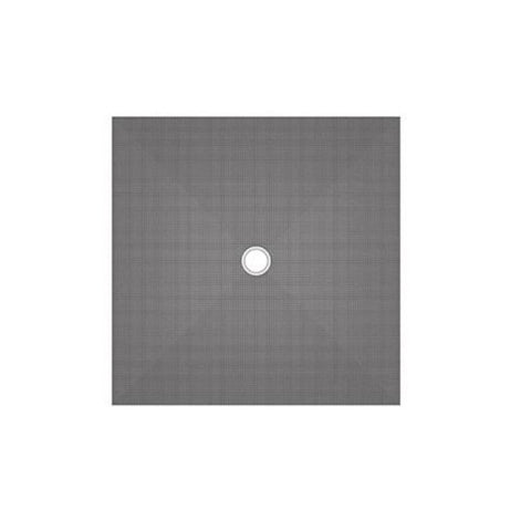 Wedi Fundo Primo douchebak vierkant met centrale afvoer 900x900x40mm