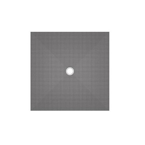 Wedi Fundo Primo shower tray square écoulement centré 1200x1200x40mm