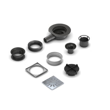 Wedi Fundo shower tray horizontal extra plat