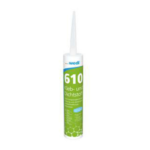 Wedi 610 montagemateriaal voor bouwplaten lijm en afdichtmiddel 310ml
