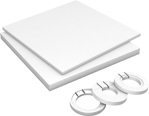 Wedi Fundo onderbouwset 900x900x90mm voor douche met afvoer of sleufdrain