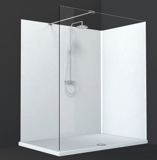 Van Marcke Cosmo wand acryl D6mm 152x203cm wit Hi-Gloss antibacterieel