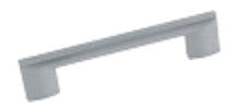 intro poignée Cubic inox look distance de perçage 128mm