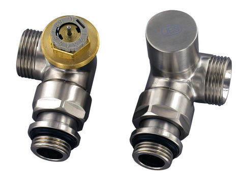 Comap set decoratief kraanlichaam + retourkoppeling 1/2" dubbelhaaks wit
