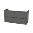 Van Marcke Ventus 45 Due sous-meuble B1200xH650xD455mm 2tiroirs Onyx